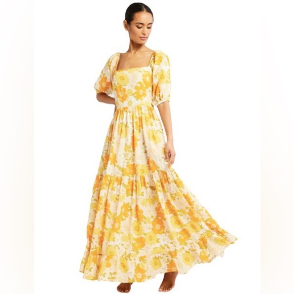 Mille Manon Dress in Retro Floral size large - Picture 2 of 6